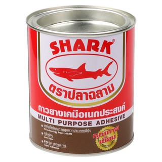 MULTI-PURPOSE ADHESIVE SHARK 1/4GL CLEAR กาวยางเคมีอเนกประสงค์ ตราปลาฉลาม 1/4 แกลลอน สีใส กาวยาง กาว เครื่องมือช่างและฮา