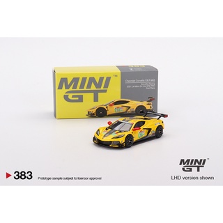 Mini GT No. 383-L Name: Chevrolet Corvette C8.R #63