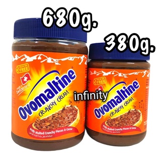 ภาพขนาดย่อของภาพหน้าปกสินค้าOvomaltine crunchy​ แยมครั้นชี่น้ำหนัก 380 กรัม EXP. 8/2023 จากร้าน infinity_8 บน Shopee