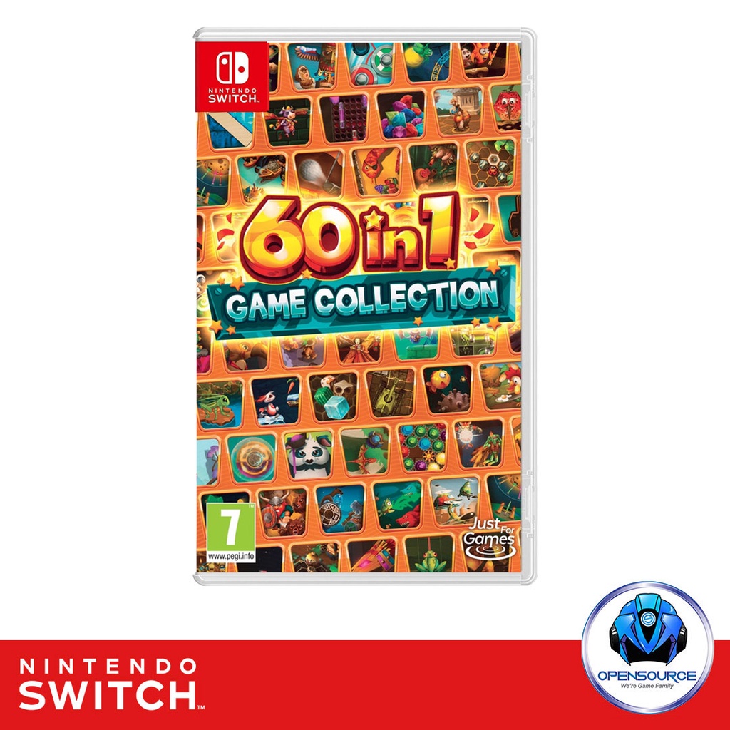 [พร้อมส่ง]Nintendo: 60 in 1 Game Collection (UK ENG) แผ่นเกม สำหรับ ...