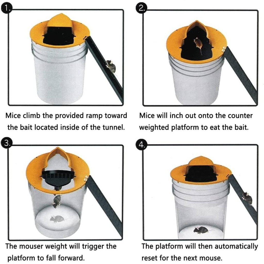 slide-bucket-lid-mouse-rat-กับดักหนู-ดักจับหนู-ฝาดักจับหนู-ที่ดักหนู-ที่จับหนู-กล่องดักจับหนู-อุปกรณ์ดักหนู