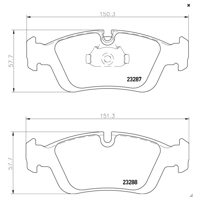 mintex-ผ้าเบรคหน้า-ของอังกฤษ-brake-pad-บีเอ็มดับเบิลยู-bmw-e36-3series-316i-318i-310i-325i-ปี-1992