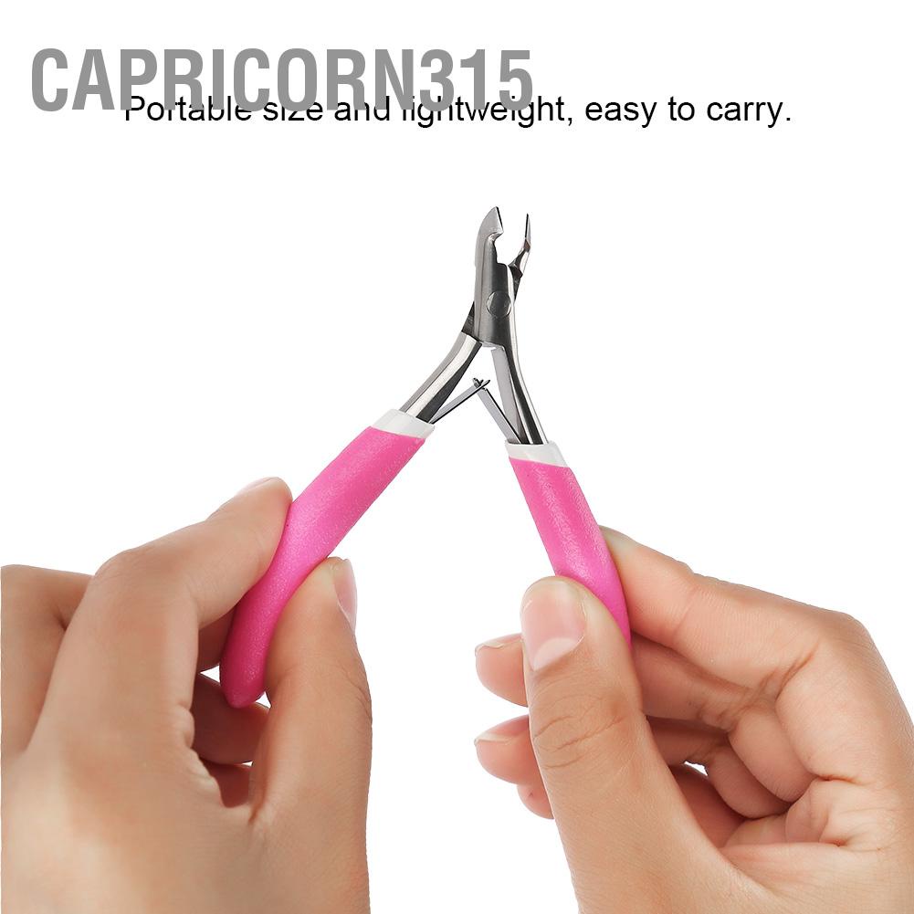 capricorn315-professional-stainless-steel-nail-cuticle-nipper-clipper-dead-skin-scissor-manicure-tool