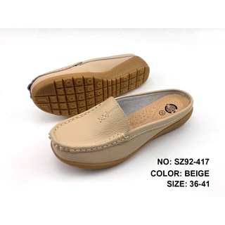 ภาพหน้าปกสินค้าCSB รองเท้าหนังวัว SZ92-417 รองเท้าแฟชั่นใส่สบายเปิดส้น ซึ่งคุณอาจชอบราคาและรีวิวของสินค้านี้