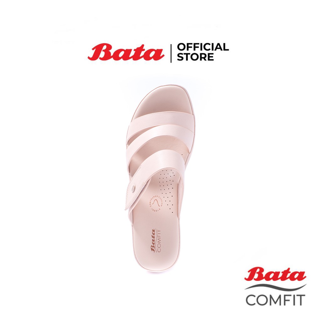 bata-comfit-บาจา-คอมฟิต-รองเท้าเพื่อสุขภาพ-รองเท้าแตะสูง-2-5-นิ้ว-พื้นนิ่ม-ใส่สบาย-สำหรับผู้หญิง-รุ่น-zusi-สีเบจ-6618903