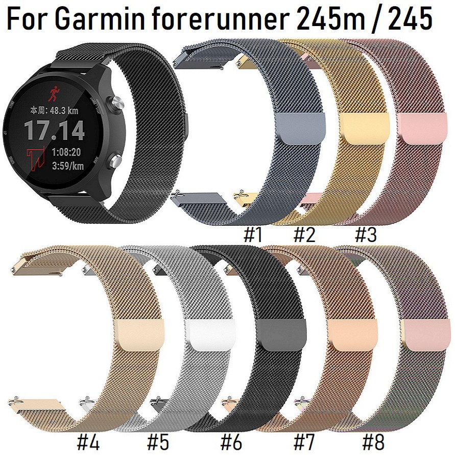 สายนาฬิกา Garmin Forerunner 245 245M / Garmin forerunner 645 Stainless