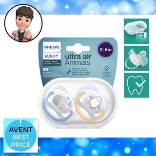 ภาพขนาดย่อของภาพหน้าปกสินค้าAvent จุกหลอก ขนาด 0-6m , 6-18m จากร้าน aventbestprice บน Shopee