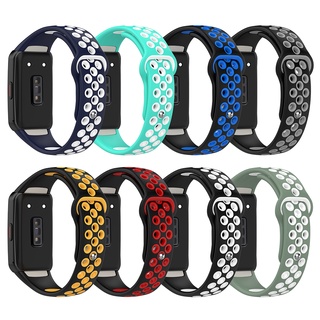 สายนาฬิกาข้อมือ ระบายอากาศ แบบเปลี่ยน สําหรับ huawei band 6 huawei band6 honor band 6