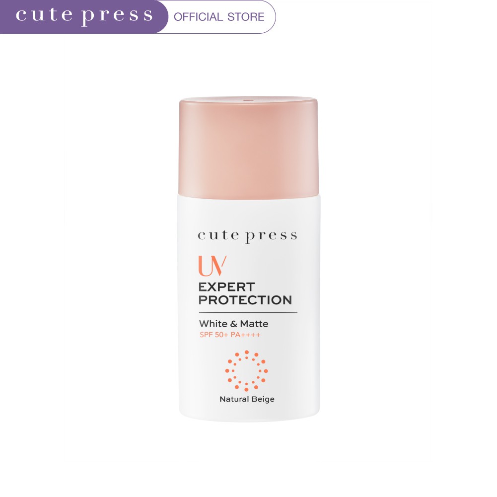 cute-press-โลชั่นกันแดด-uv-expert-protection-white-amp-matte-spf-50-pa-40-ml