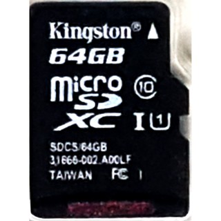 ภาพขนาดย่อของภาพหน้าปกสินค้าKingston เมมโมรี่การ์ด MicroSD Card 8G/16G/32G /64 มีประกัน life time warranty จากตัวแทน Synnex หรือIngram จากร้าน speedcctvshop บน Shopee ภาพที่ 6