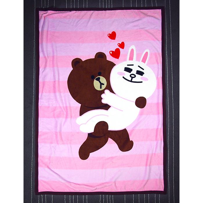 ผ้าห่มไลน์-line-friends-ขนาด-100-x-140-ซม-นำเข้าจากญี่ปุ่น