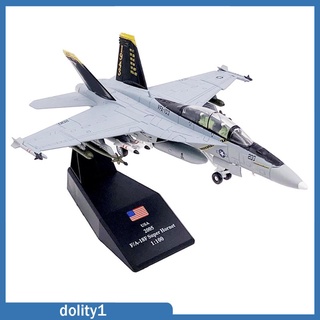 โมเดลเครื่องบินรบ อัลลอย FA-18F สเกล 1:100 ของเล่นสําหรับเด็ก