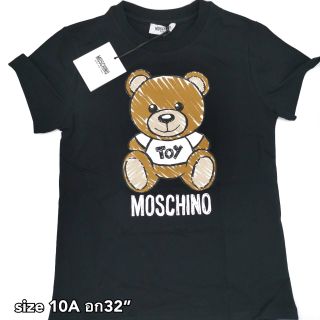 NEW​ Moschino​ T-shirt​ อก​ 32"