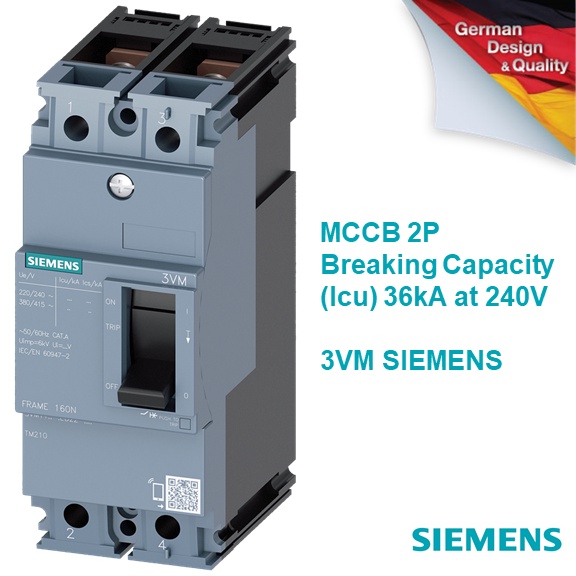 mccb-siemens-รุ่น-3vm-2p-พิกัดกระแส-16a-63a-icu-up-to-36ka-at-240v