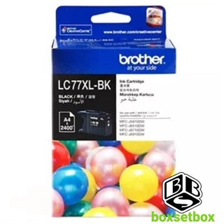 หมึก Beother LC77XL-BK สีดำ ใช้กับ MFC-J5910DW/J6510DW/6710DW/6910DW