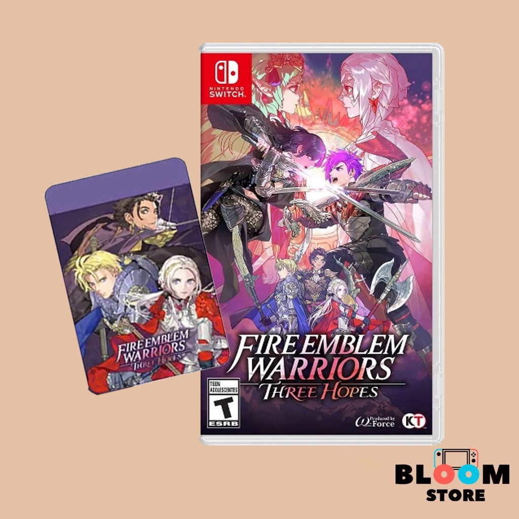 ภาพหน้าปกสินค้าNintendo Switch : Fire Emblem Warriors - Three Hopes (US/Asia) แถม Card Holder