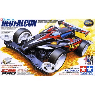 โมเดลรถมินิ4WD Tamiya Mini4WD 1/32 TA18617 Neo Falcon (MS Chassis)