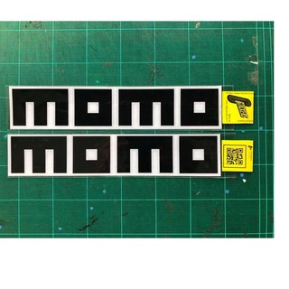 momo สติ๊กเกอร์ติดรถ 1 ชิ้น