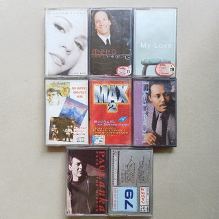 Cassette เทปคาสเซ็ท เทปเพลงสากล 8 อัลบั้ม หลากยุค หลายศิลปิน