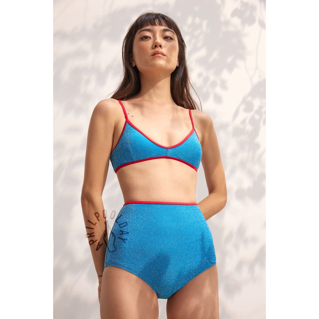 APRILPOOLDAY DAISIES TWO LUREX HIGH WAIST (SWIMSUIT APRILPOOLDAY DAISIES TWO LUREX HIGH WAIST (SWIMSUIT