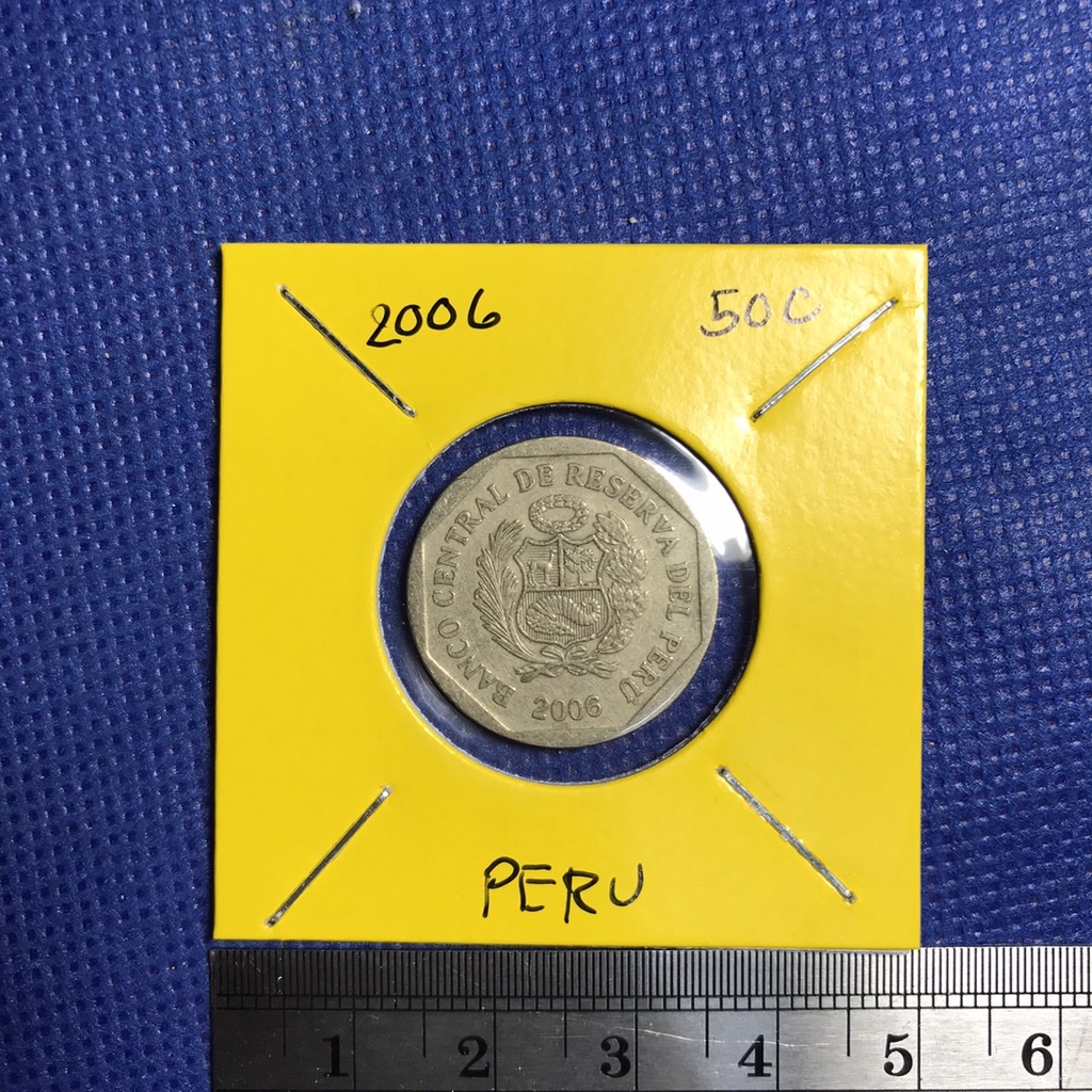 no-15166-ปี2006-peru-50-centimos-เหรียญสะสม-เหรียญต่างประเทศ-เหรียญเก่า-หายาก-ราคาถูก