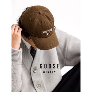 ภาพขนาดย่อของภาพหน้าปกสินค้าหมวกแก๊ปเบสบอล ปัก New York มีทั้งหมด 7 สี จากร้าน goose.wintry บน Shopee ภาพที่ 1