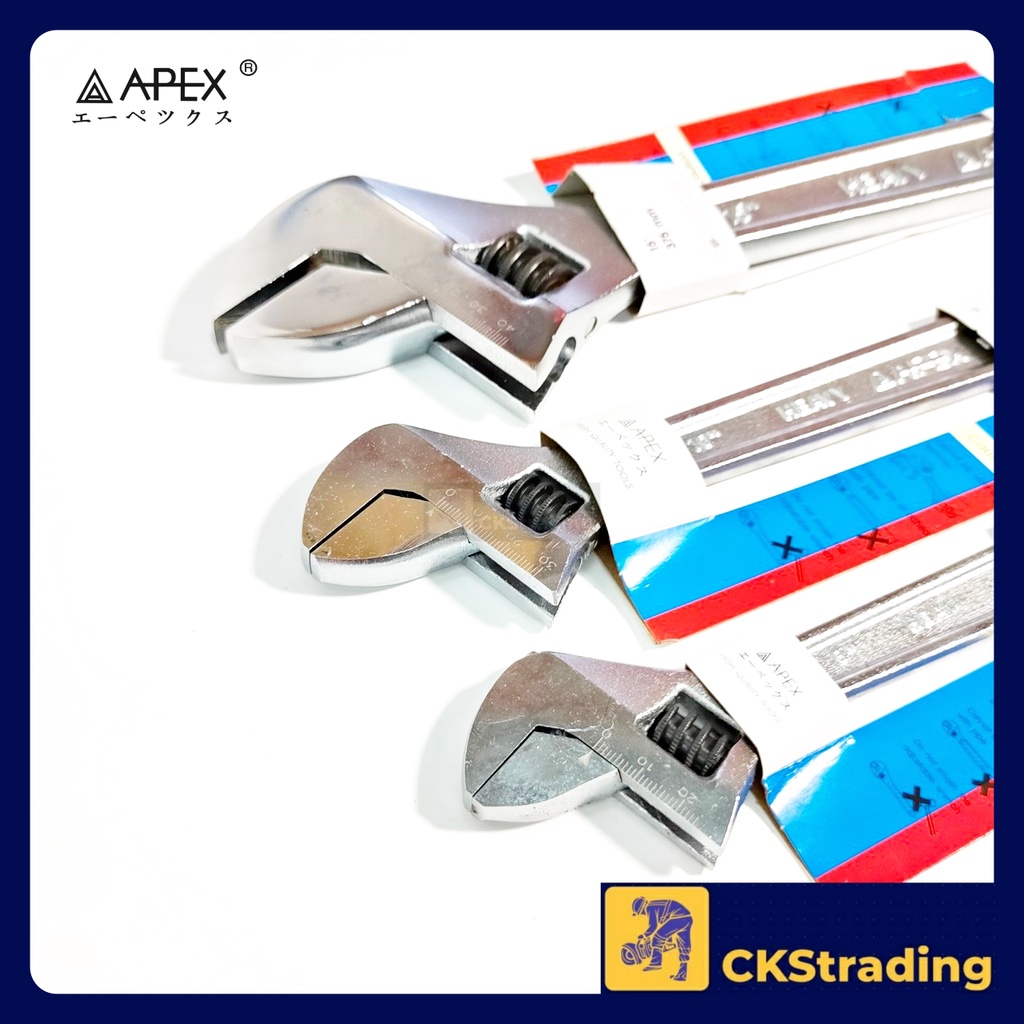ของแท้-apex-ประแจเลื่อน-8-นิ้ว-10-นิ้ว-15-นิ้ว