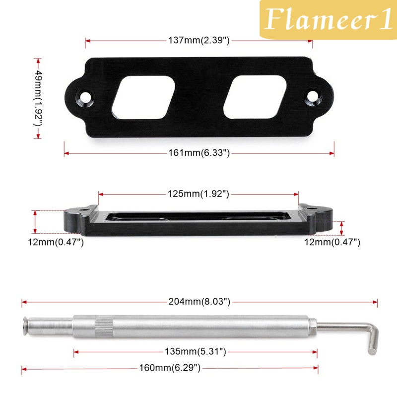 flameer1-ชุดอุปกรณ์ยึดแบตเตอรี่รถยนต์สําหรับ-honda-civic-crx-civic-2006-2015