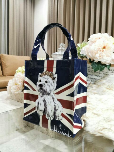 dont-miss-harrods-london-top-handle-shopping-bag-กระเป๋า-shoppingแท้