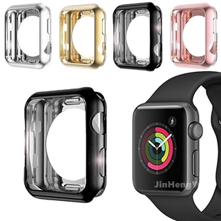 สินค้า เหมาะสำหรับ IWatch ซีรีส์ 5 4 3 2 1 เปลือกป้องกัน TPU Apple Smart Watch 38 40 42 44 มม. กรอบป้องกันการตก