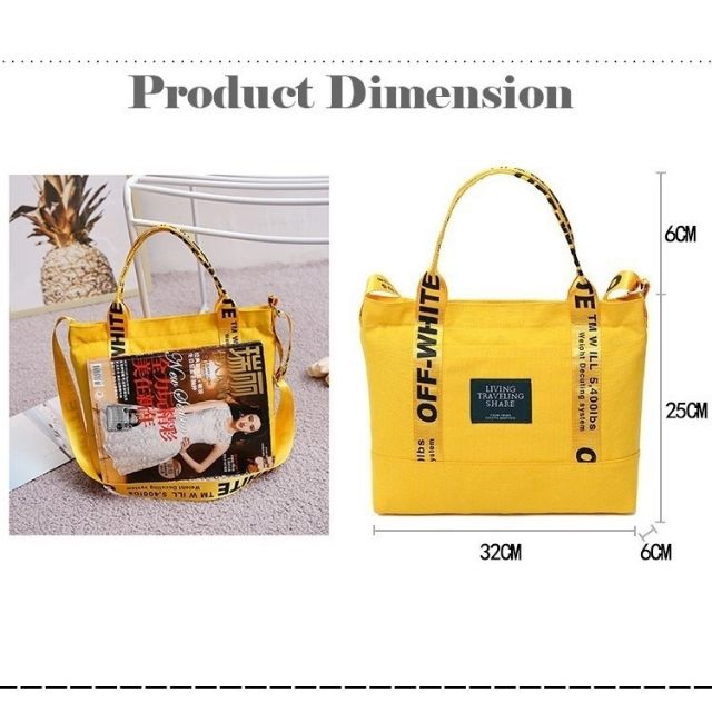 ราคา400-กระเป๋าสะพายไหล่-แคนวาส-size-25cm-x-32cm-x-6cm-กระเป๋าถือ-คุณภาพระดับพรีเมี่ยม-เเฟชั่นจากเกาหลี