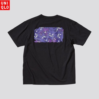 Uniqlo เสื้อยืดคอกลม แขนสั้น พิมพ์ลายโปเกม่อน สําหรับผู้ชาย ผู้หญิง 88