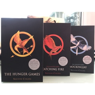 (ส่งต่อ) THE HUNGER GAMES ฉบับภาษาอังกฤษ ครบ 3เล่ม สภาพดี99%