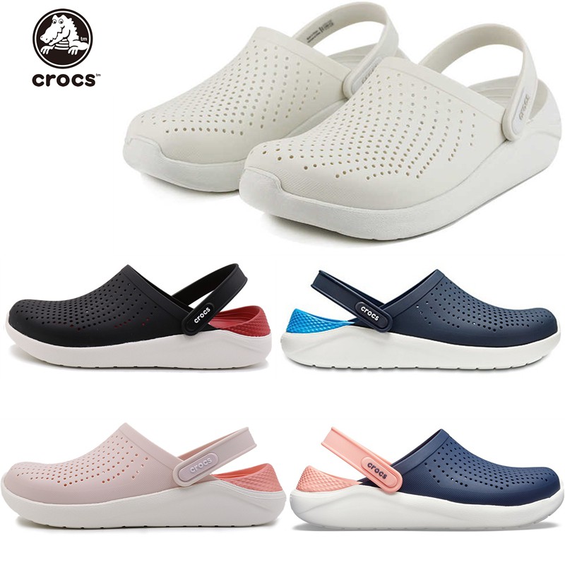 ภาพหน้าปกสินค้าพร้อมส่ง  Crocs LiteRide Clog แท้ หิ้วนอก ถูกกว่าshop Crocs Literide Clog Original 100% Unisex Basic Crocs shoes