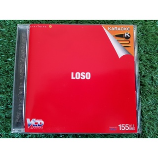 VCD แผ่นเพลง โลโซ LOSO อัลบั้ม ปกแดง เพลง พันธ์ทิพย์ , 5 นาที , เคยรักฉันบ้างไหม , ฝนตกที่หน้าต่าง