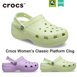 ภาพหน้าปกสินค้ารองเท้า crocs แท้ Crocs women\'s CLASSIC PLATFORM CLOG  4.1 cm  รองเท้าแพลตฟอร์ม คลาสสิก สําหรับผู้หญิง  20222067 ที่เกี่ยวข้อง