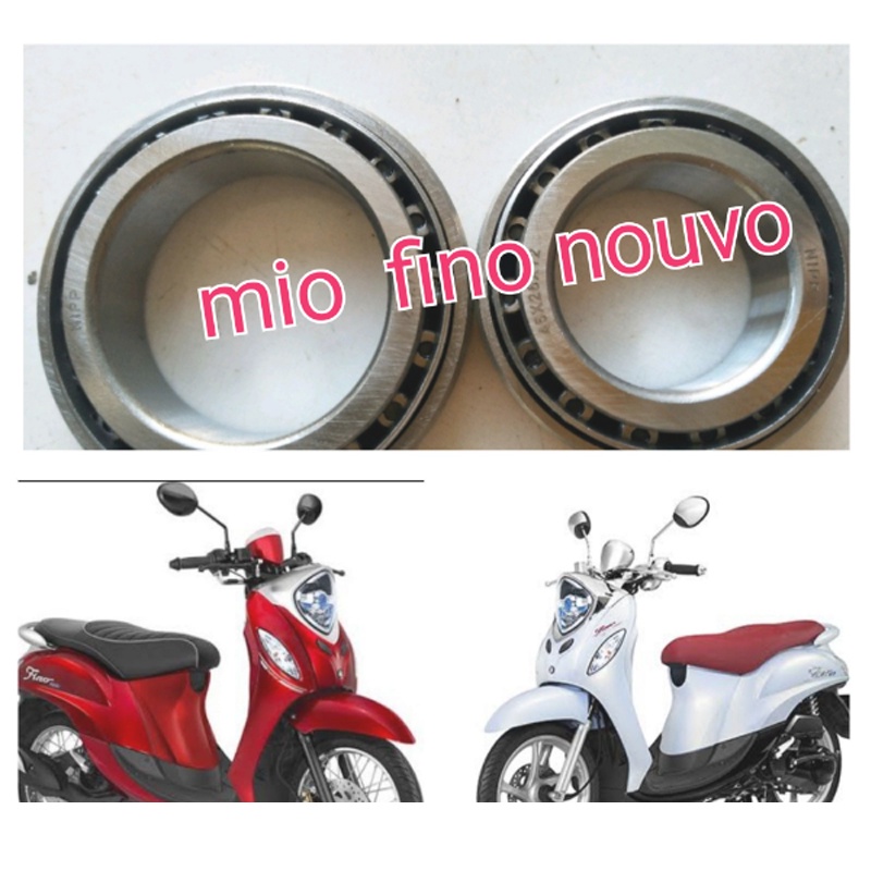 ถ้วยคอmio-nouvo-fino-ชุดลูกปืนคอ-เตเปอร์-yamaha-รุ่น-mio-nouvo-fino-ถ้วยคอกลึง-ลูกปืนคอกลึง-สำหรับ-มิโอ-นูโว-ฟิโน่