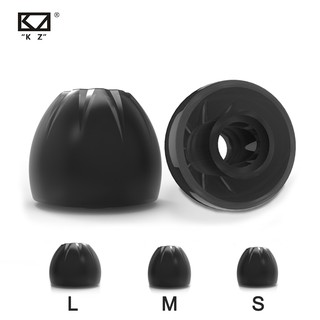 ภาพหน้าปกสินค้าKz ซิลิโคนครอบหูฟัง 3 คู่ (6 ชิ้น) L M S In Earbuds Ear Sleeve Earpads ที่เกี่ยวข้อง