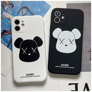 CASE IPHONE 6 6S 7 8 PLUS X XS XR 11 12 13 MINI PRO MAX   Bear head TPU soft case