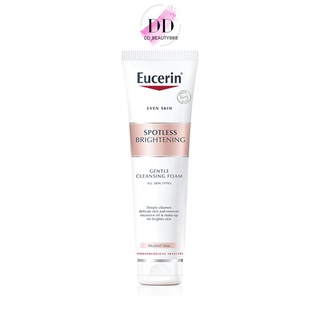 โฟมล้างหน้า EUCERIN Spotless Brightening Gentle Cleansing Foam 150g สูตรลดเลือนจุดด่างดำ