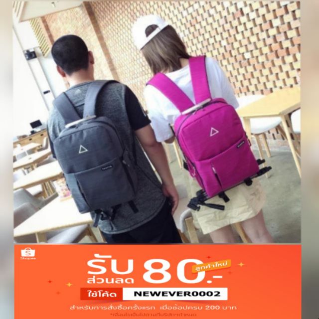 ถูกสุดๆ-กระเป๋าเป้ใส่กล้อง-โน้ตบุ๊ค-ชาร์จusb-smart-backpack