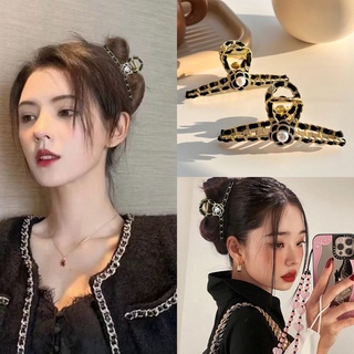 BEBAND กิ๊บติดผม ดอกคามิเลีย สลับโซ่ทอง ระดับไฮเอนด์ หรูหรามาก ขนาดใหญ่ สําหรับผู้หญิงผมยาว