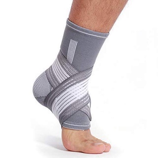 Jingba ankle support ผ้าสวมซัพพอร์ตข้อเท้าลดปวดกล้ามเนื้อ บรรเทาอาการบาดเจ็บของข้อต่อเท้า ซัพพอร์ตข้อเท้าเพื่อลดอาการข้อ