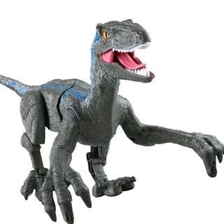 พร้อมส่งจ้า✅
□✥Walking raptor รีโมทคอนโทรลไดโนเสาร์พร้อมแสงจำลองเสียงสัตว์กลเดินไดโนเสาร์ boy toy