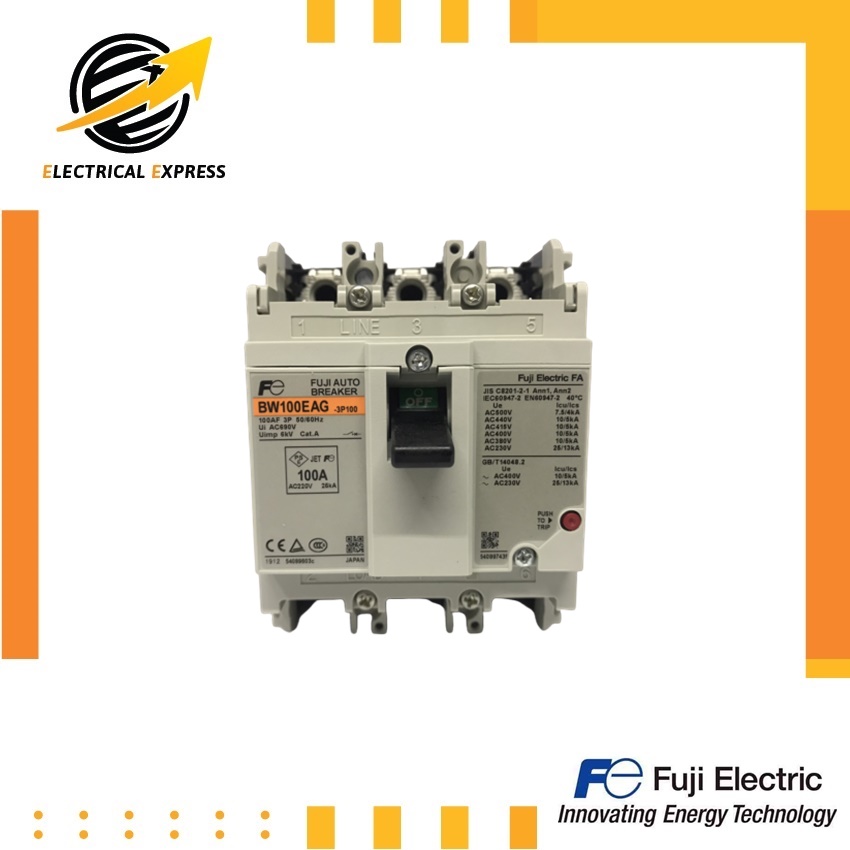 fuji-electric-ขายดีที่สุดเบรกเกอร์ฟูจิ-fuji-breaker-รุ่น-bw100eag-3-pole