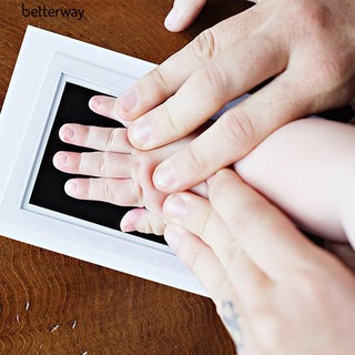 Baby Safe Reusable Handprint Footprint Inkpads ของขวัญสำหรับอาบน้ำเด็กวัยหัดเดิน