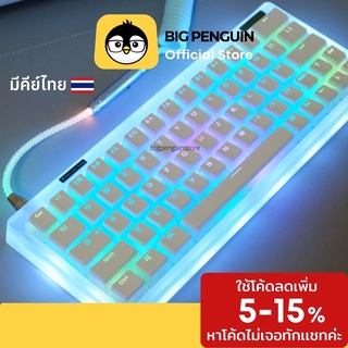 ภาพหน้าปกสินค้าPudding keycap คีย์แคป พุดดิ้ง PBT 104 ปุ่ม ปุ่มคีย์บอร์ด Mechanical Keyboard ที่เกี่ยวข้อง