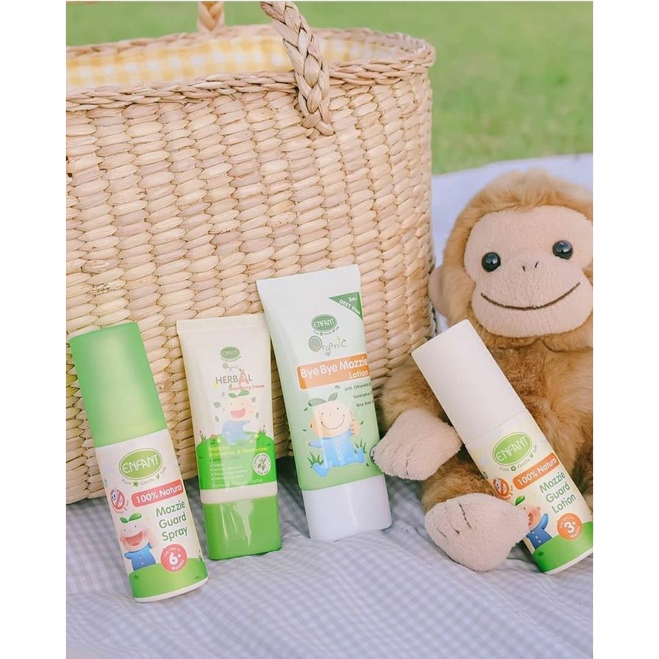 ภาพหน้าปกสินค้าENFANT (อองฟองต์) Organic Plus Herbal Soothing Cream ครีมบรรเทาอาการคัน ผื่นแพ้ จากยุงและแมลง 25ml. จากร้าน enfant.official บน Shopee