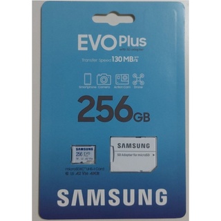 Samsung 256GB EVO Plus Micro SDXC With Adapter