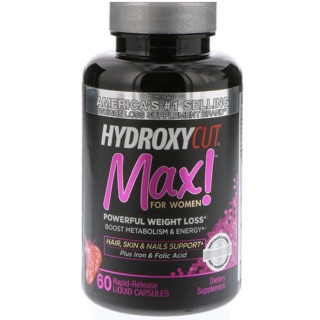🇺🇸 Hydroxycut Max! for Women, 60 Rapid-Release Liquid Capsules